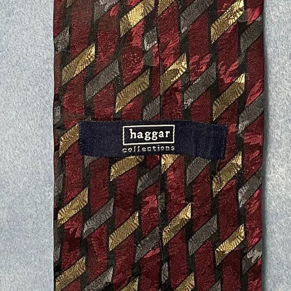 Bundle of 3 100% Silk Used Neckties. Made in the USA. - Picture 4 of 6